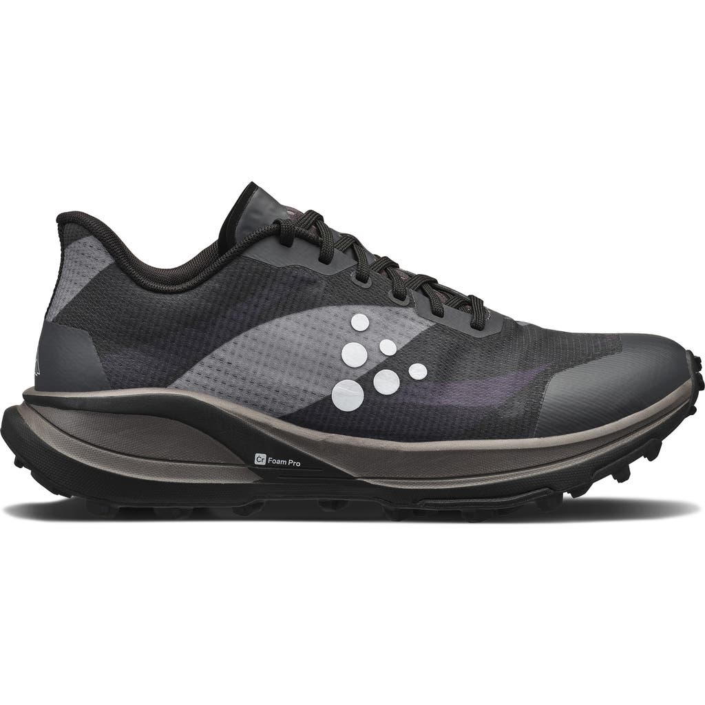 Craft Pure Trail Pro Running Shoe In Black