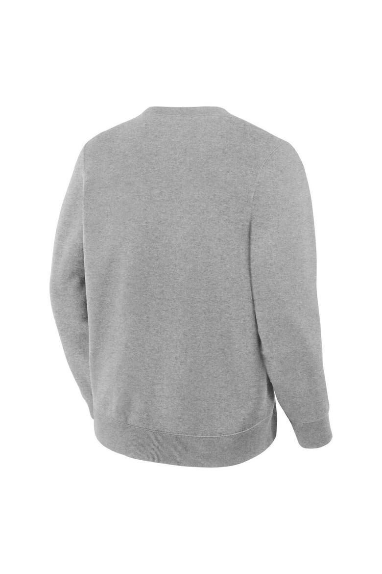 Men's Fanatics  Heather Gray Utah Mammoth Combo Legacy Fleece Sweatshirt, Alternate, color, Heather Gray