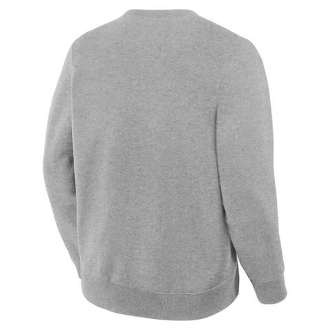 Men's Fanatics  Heather Gray Utah Mammoth Combo Legacy Fleece Sweatshirt