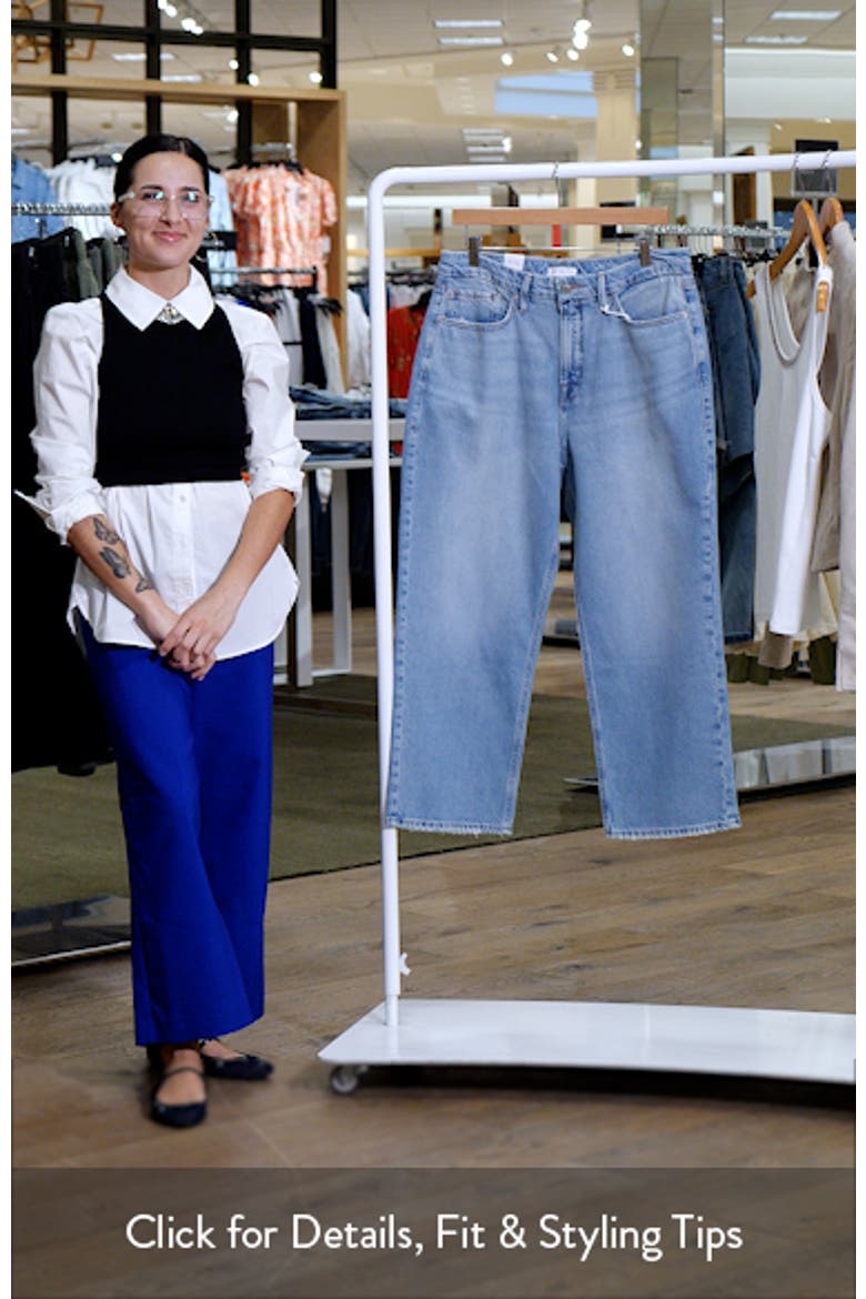 Good '90s Crop Relaxed Jeans video