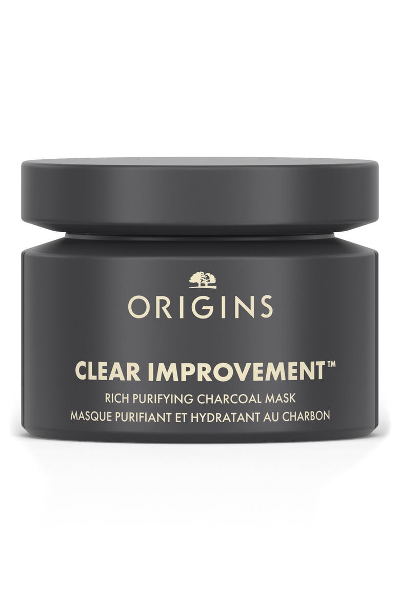 Clear Improvement Rich Purifying Charcoal Mask, Main, color, NO COLOR