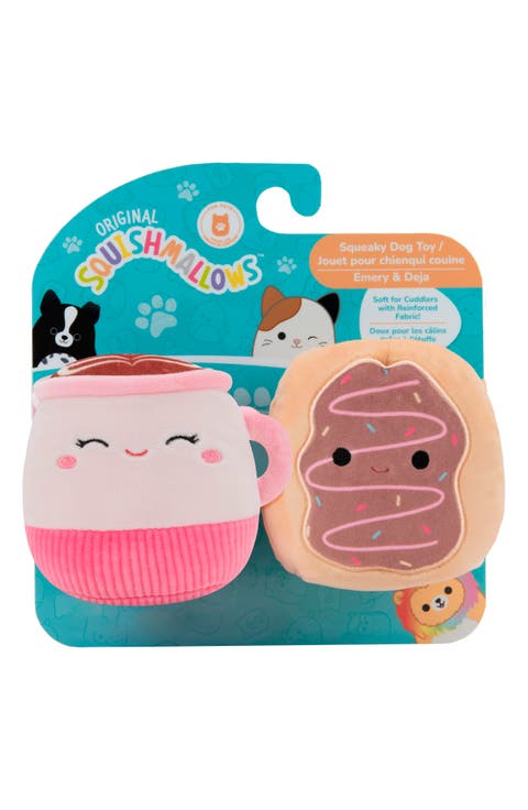 3.5" Set of 2 Squeaky Pet Toys