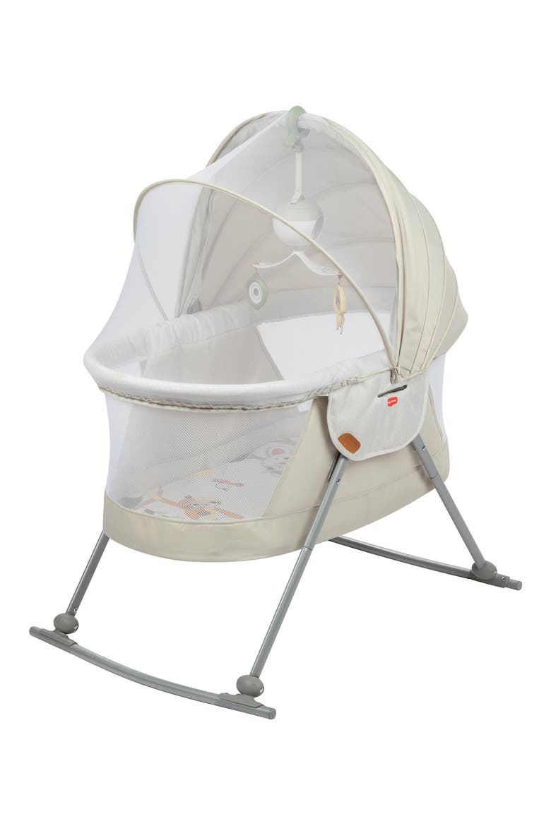 2-in-1 Take Along Deluxe Bassinet, Alternate, color, BOHO CHIC