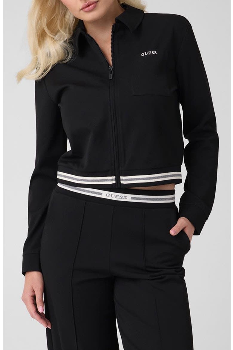 Goliarda Full Zip Jacket, Main, color, BLACK-BLACK