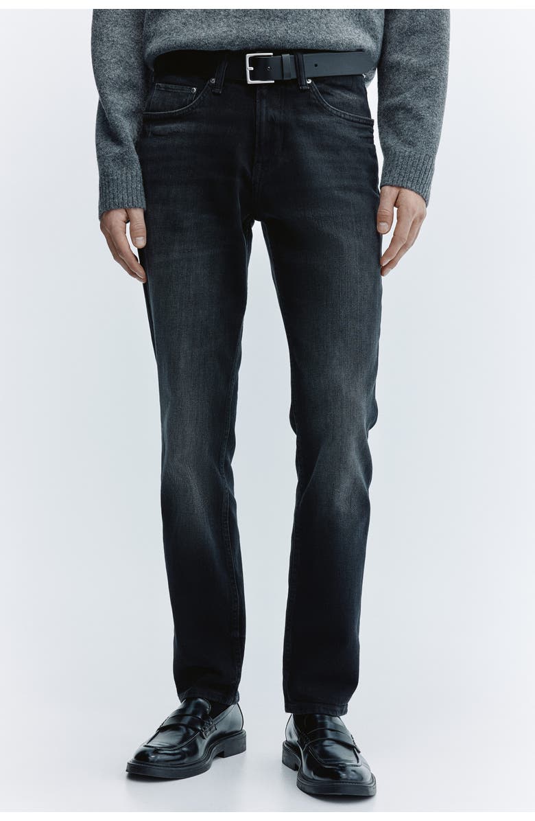 H&M Slim Jeans, Alternate, color, Black