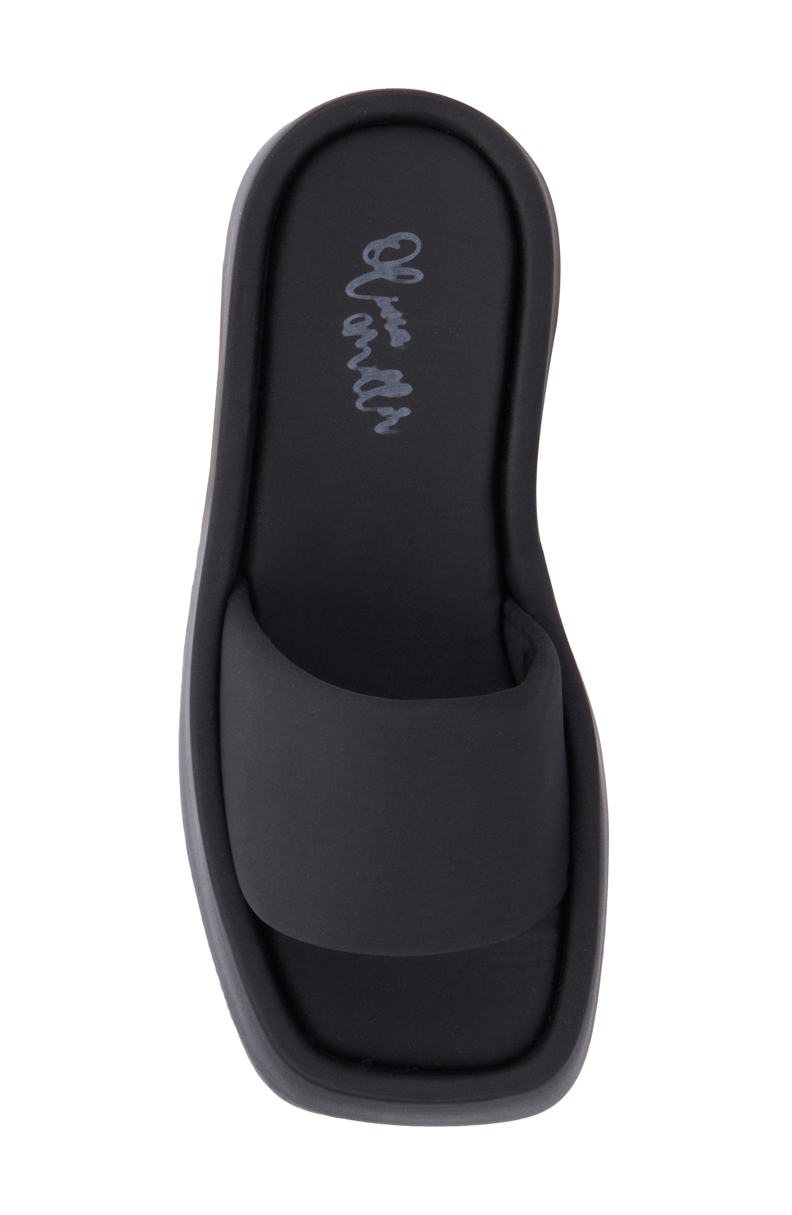 OLIVIA MILLER Uproar Platform Slide Sandal, Alternate, color, 
