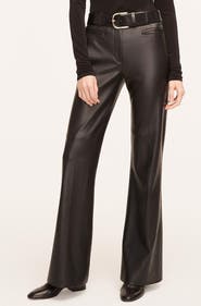 Rebecca Taylor Vegan Leather Trousers