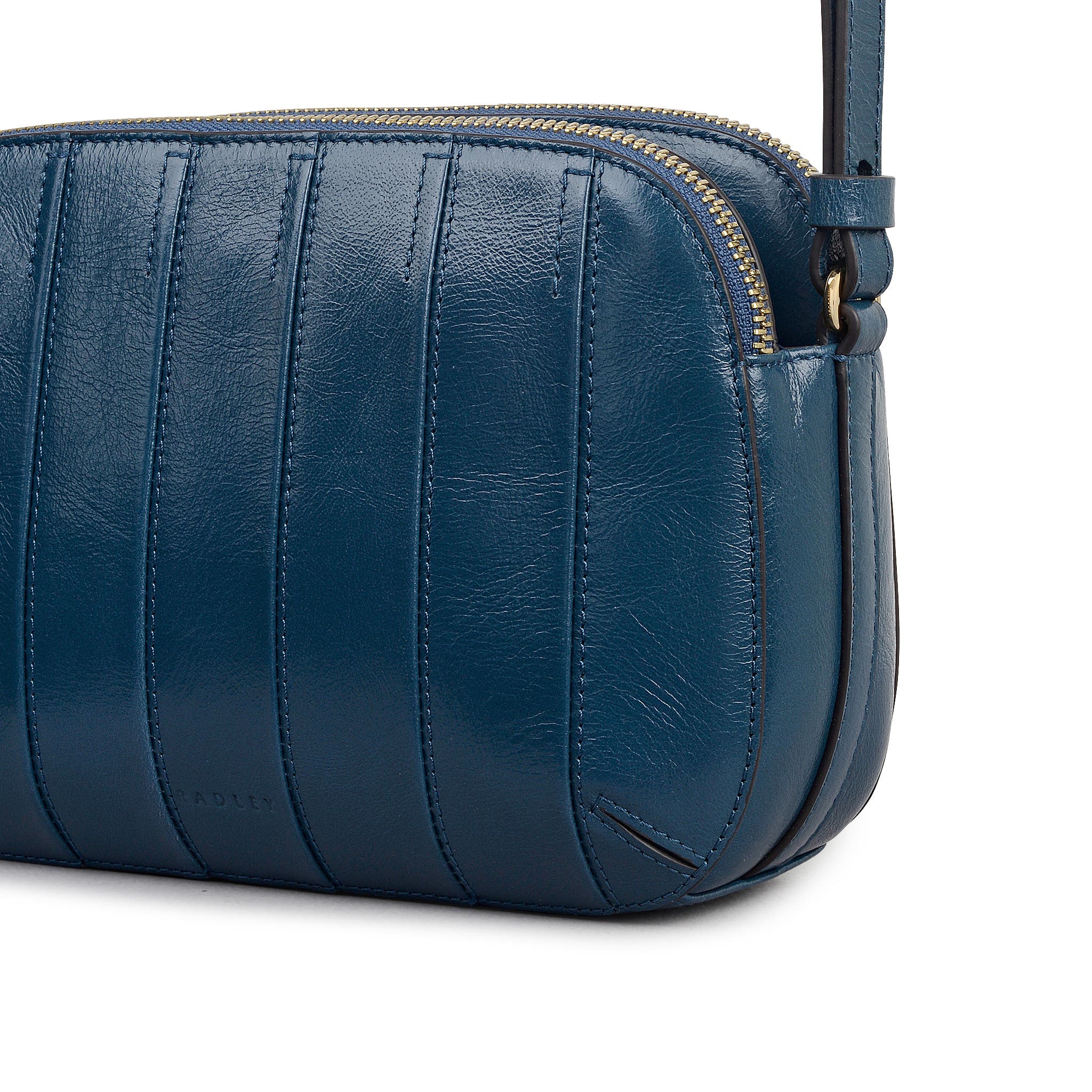 Radley Dukes Place - Stripe Medium Ziptop Crossbody Bag, Alternate, color, 