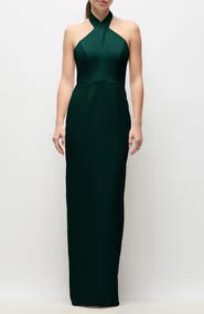 After Six Estella Halter Gown