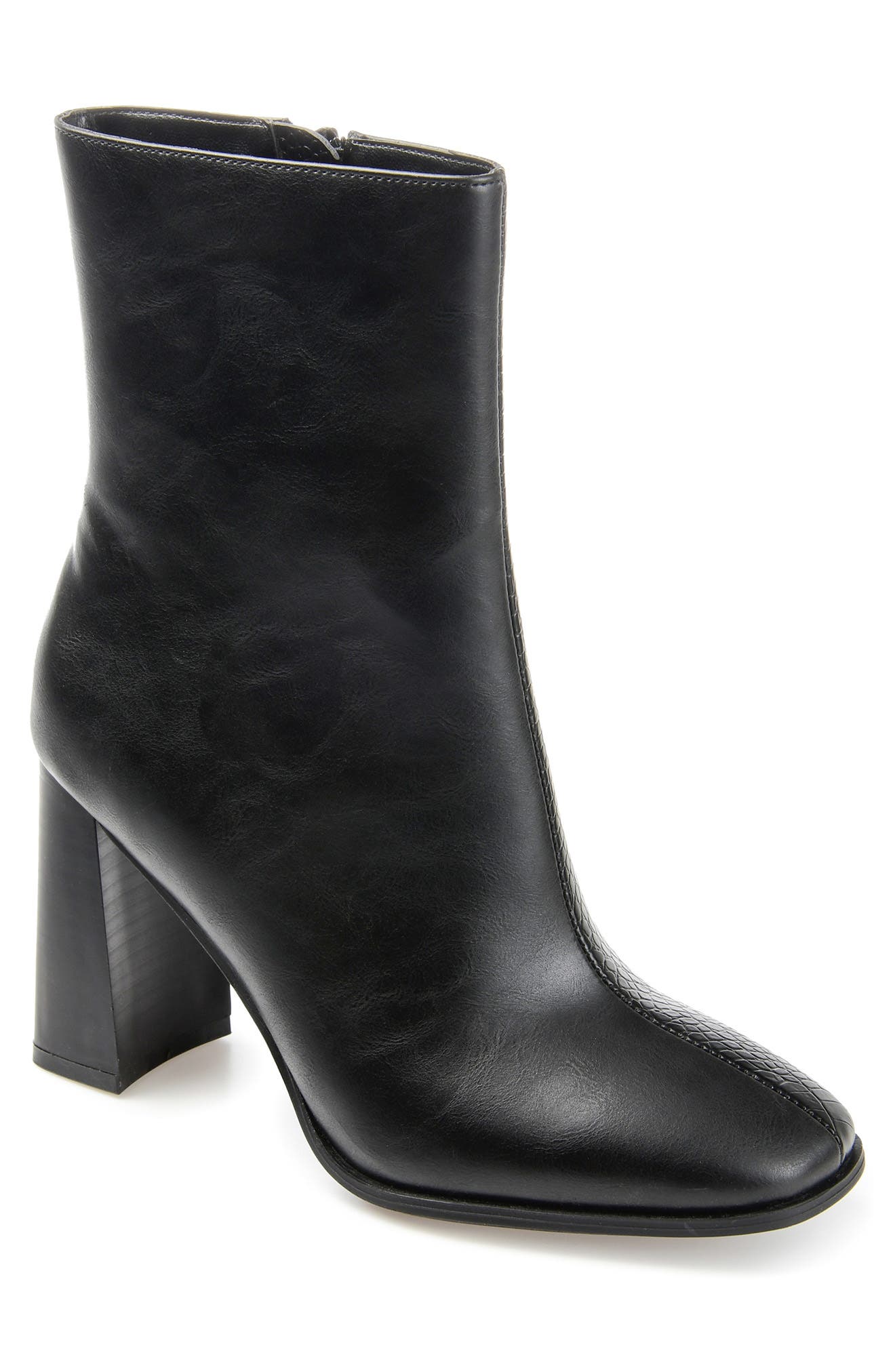 Journee Collection January Comfort Foam Bootie, Main, color, 