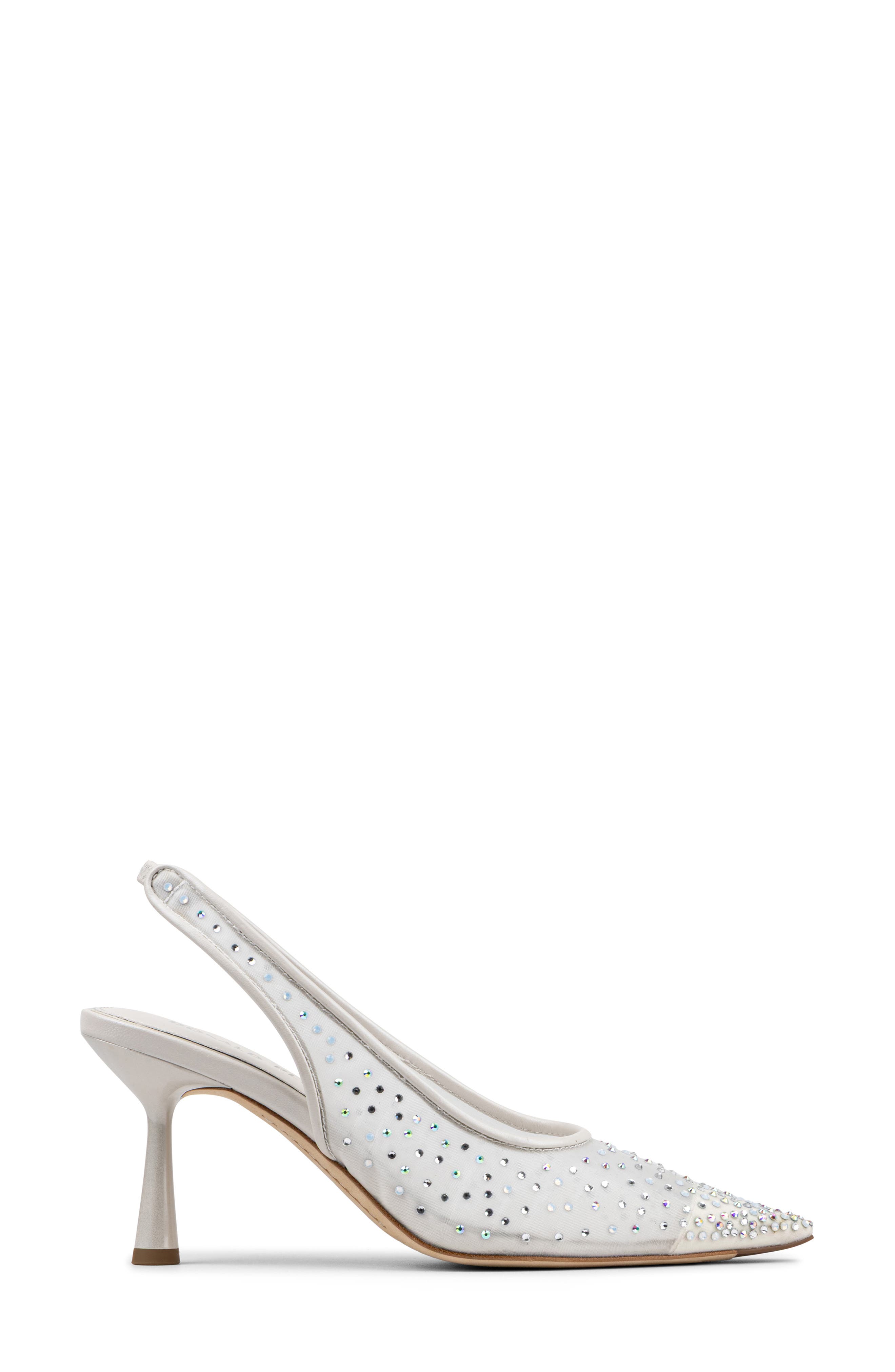 Donald Pliner Eloise Slingback Pointed Toe Pump, Alternate, color, Pearl