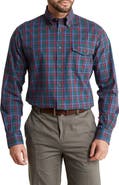Brooks Brothers Regular Fit Plaid Twill Button-Down Shirt