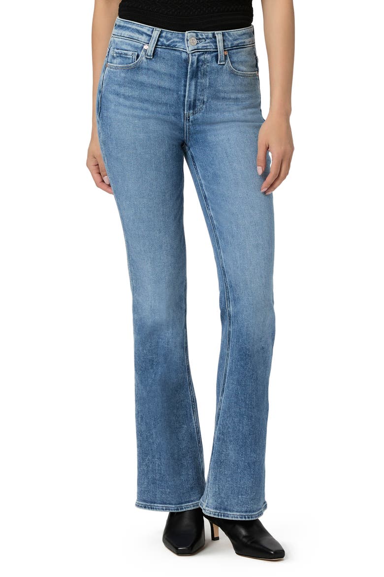 Laurel Canyon High Waist Flare Jeans, Main, color, BEBOP