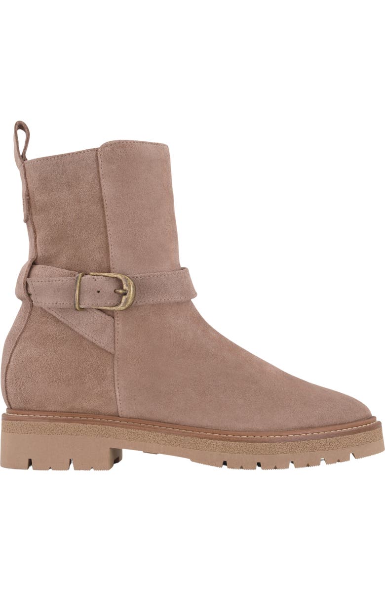 Naot Chalmers Bootie, Alternate, color, Almond Suede