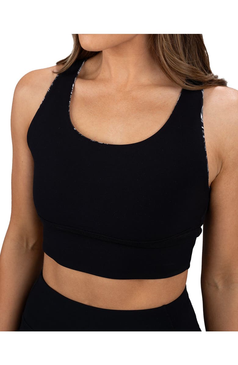 Black Clover Tykee Reversible Sports Bra, Alternate, color, Black