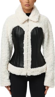 Naked Wardrobe High Pile Fleece Jacket