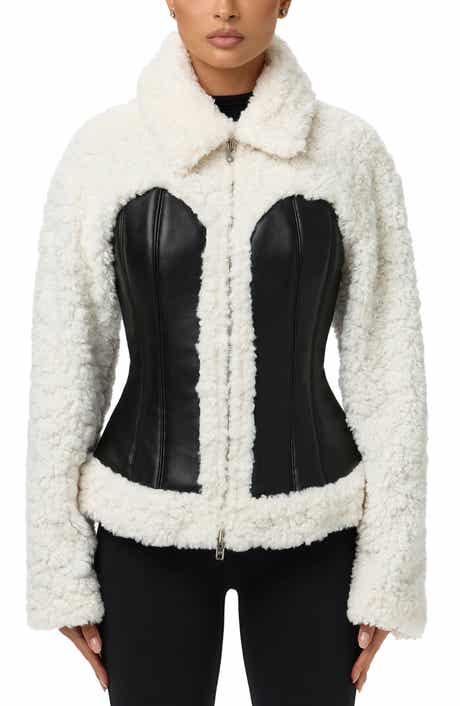 Naked Wardrobe High Pile Fleece Jacket