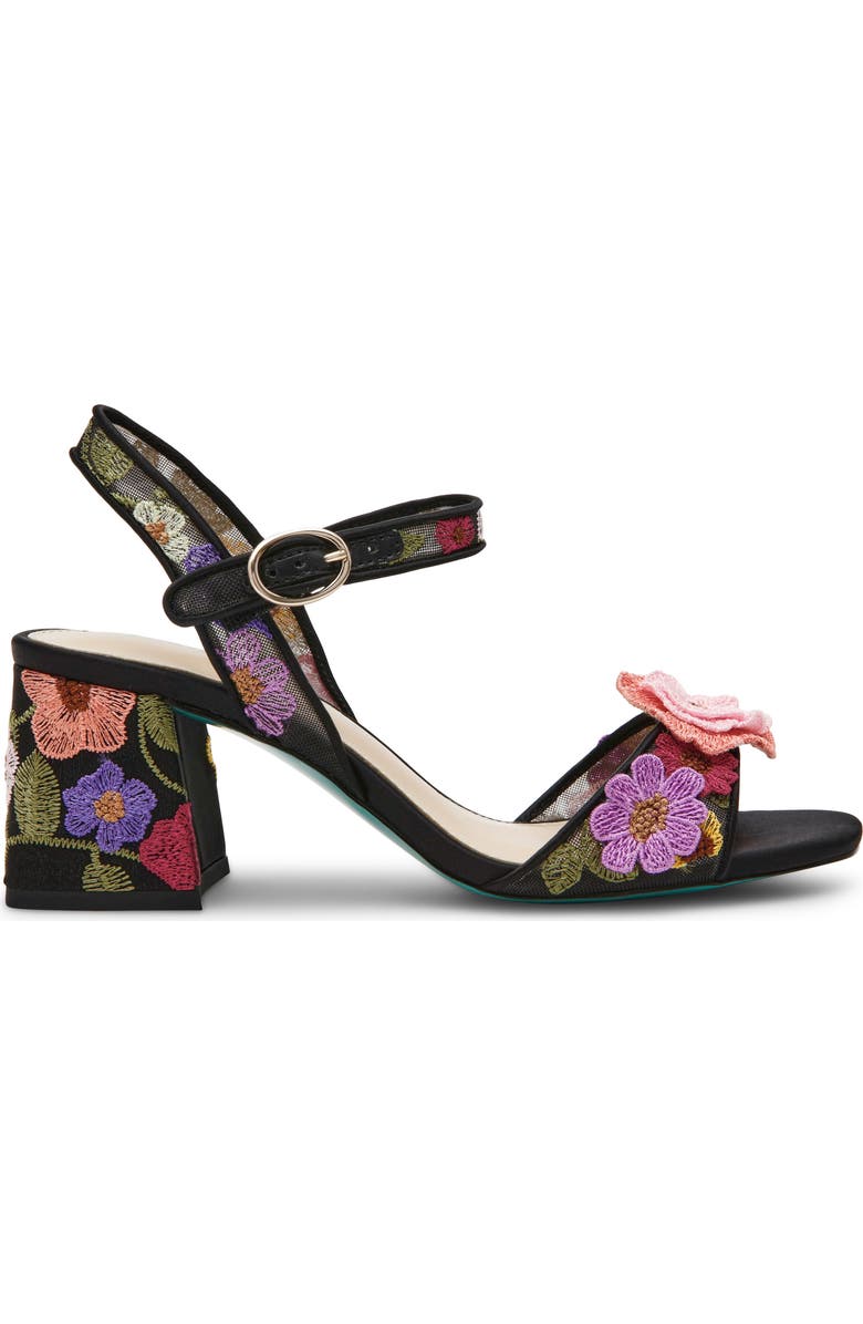 Betsey Johnson Blare Ankle Strap Pump, Alternate, color,