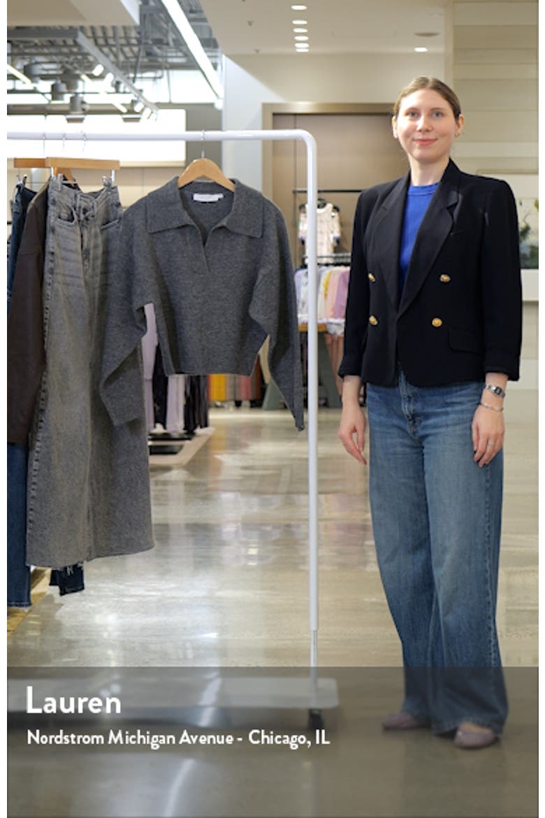 Crop Polo Sweater video