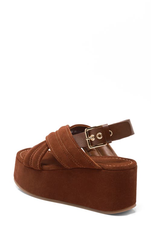 Free People Beach Party Platform Sandal In Multi