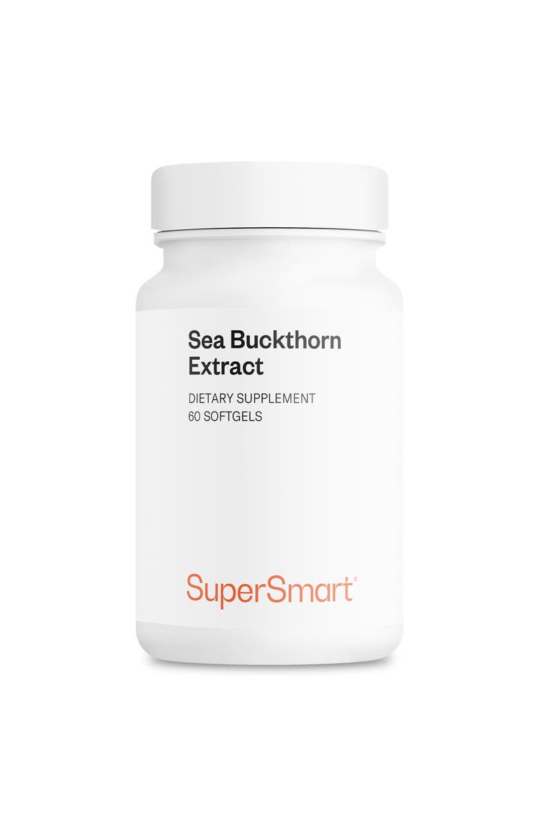 SuperSmart Sea Buckthorn Extract 1000mg, Main, color, NO COLOR
