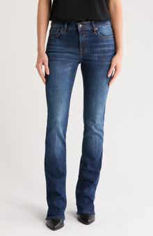7 For All Mankind Mid Rise Bootcut Jeans