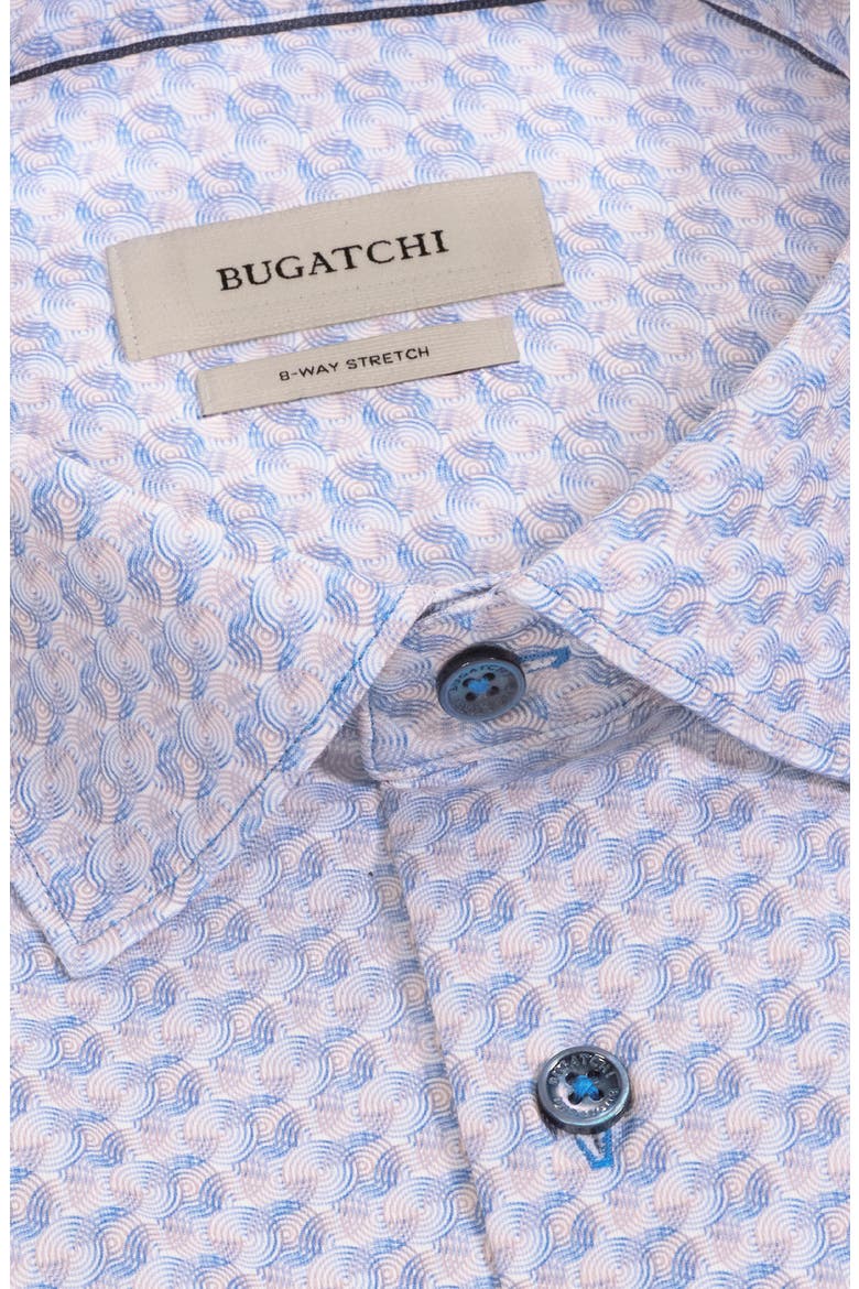 James OoohCotton® Print Button-Up Shirt, Alternate, color, DUSTY PINK