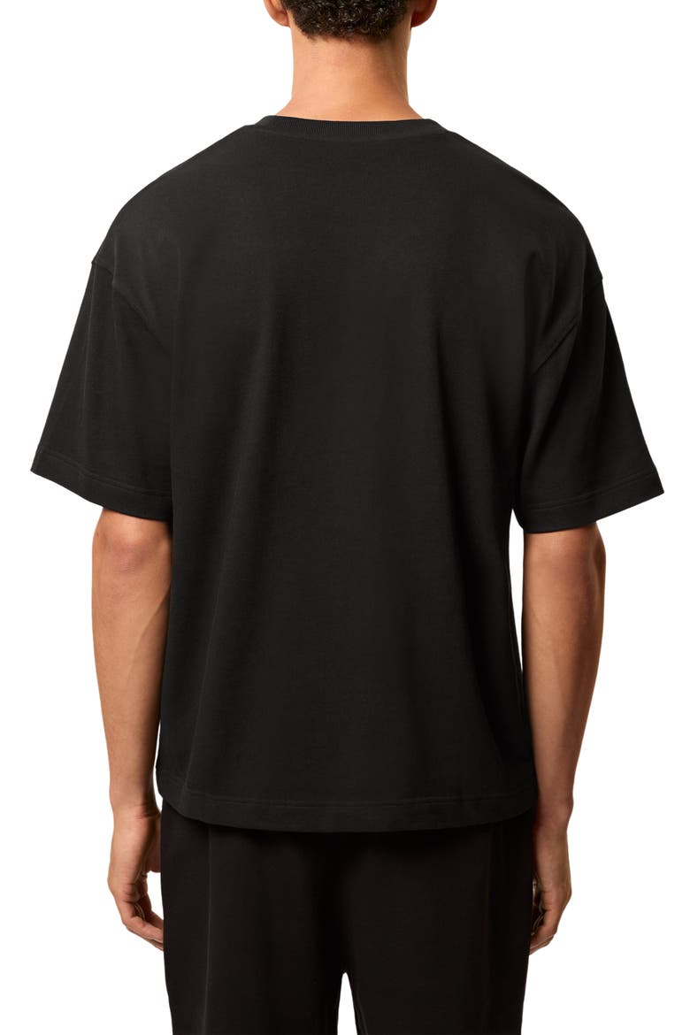 Rainer Embroidered T-Shirt, Alternate, color, BLACK
