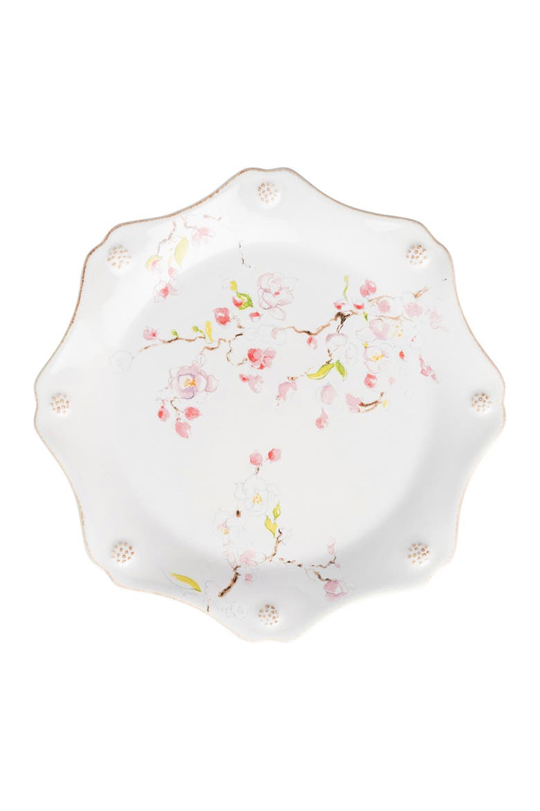 Floral Sketch 16-Piece Ceramic Dinnerware Set, Alternate, color, CHERRY
