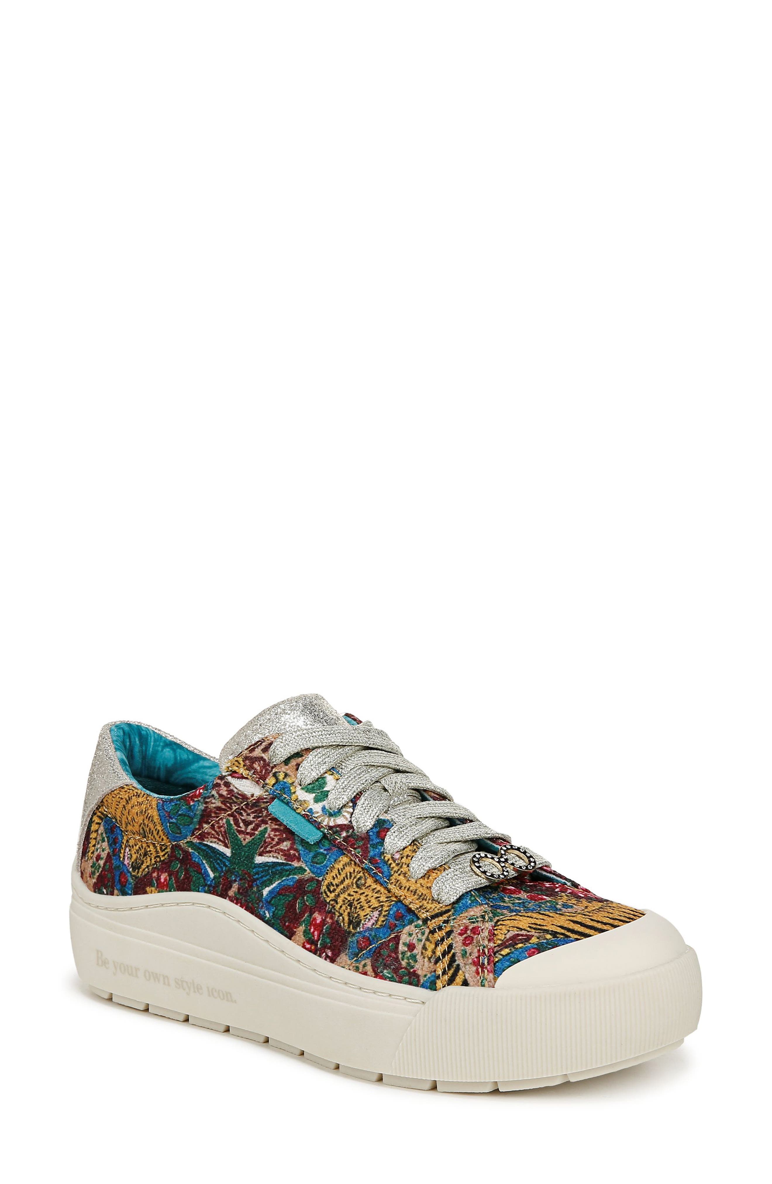 Dr. Scholl's x Iris Apfel Time Off Platform Sneaker, Main, color, 