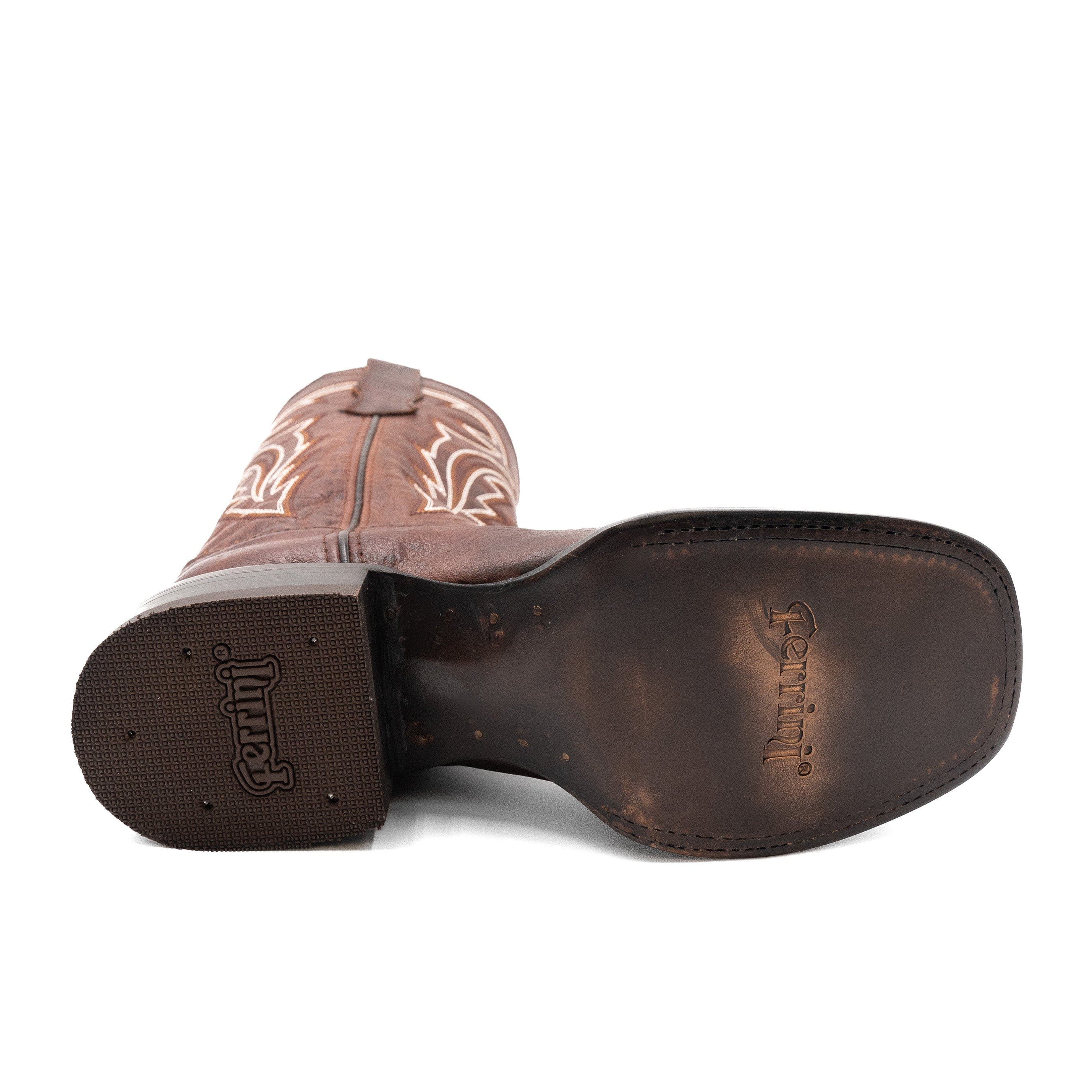 Ferrini Men's Dylan Western Boot, Alternate, color, Brandy