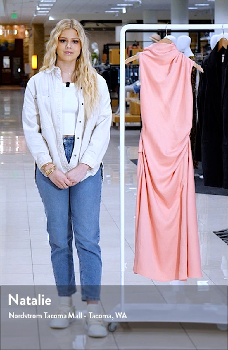 Robbia Cowl Neck Dress, sales video thumbnail