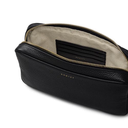 Radley Tavistock Mini Zip Around Crossbody Bag In Black