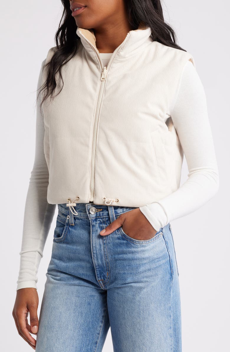 Thread & Supply Reversible Crop Vest, Alternate, color, 