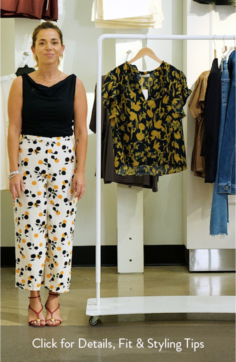 Lilo Flutter Sleeve Top, sales video thumbnail