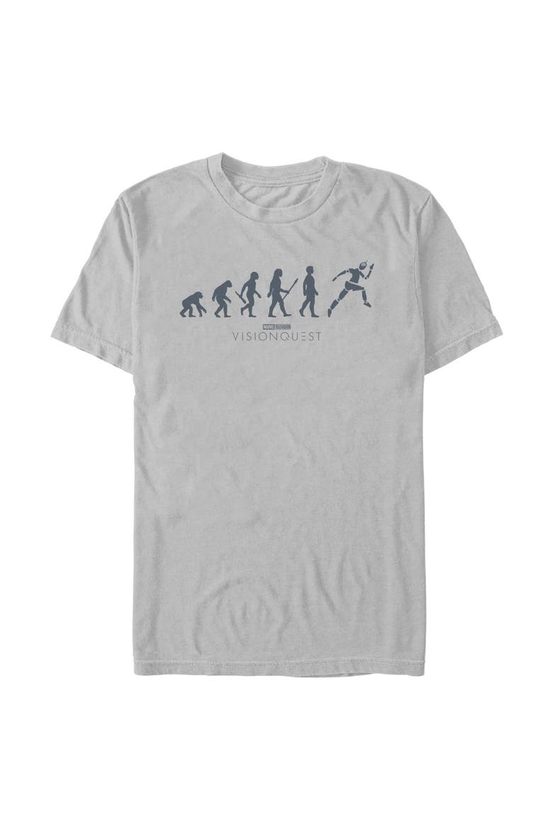 Men's Artificial Evolution Short Sleeve T-Shirt, Main, color, Ice Grey