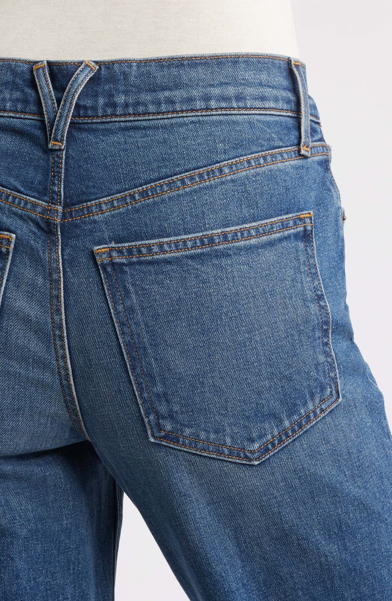 Veronica Beard Leah Straight Leg Jeans, Alternate, color, Equinox Blue