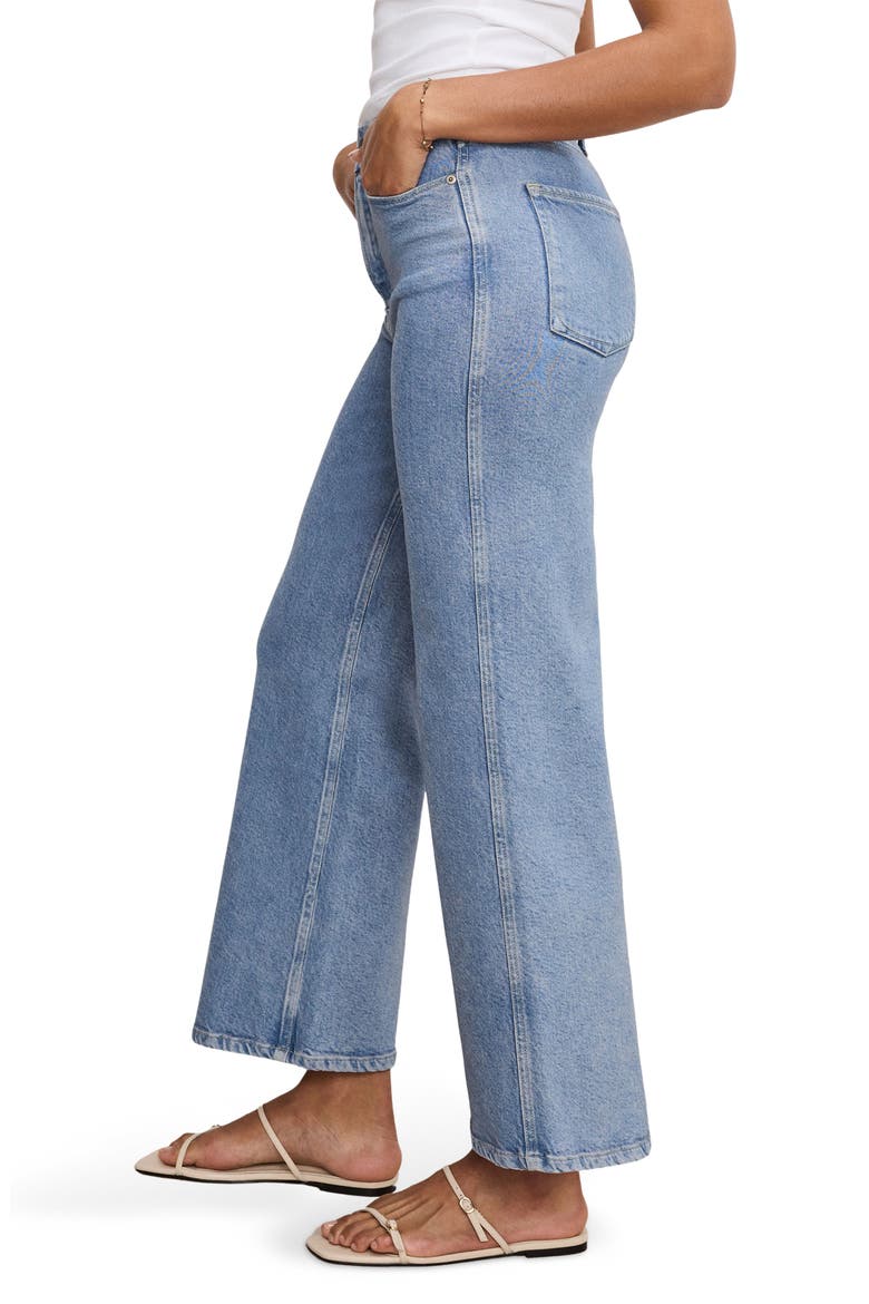 Soft Tech Good Skate Crop Wide Leg Jeans, Alternate, color, INDIGO860