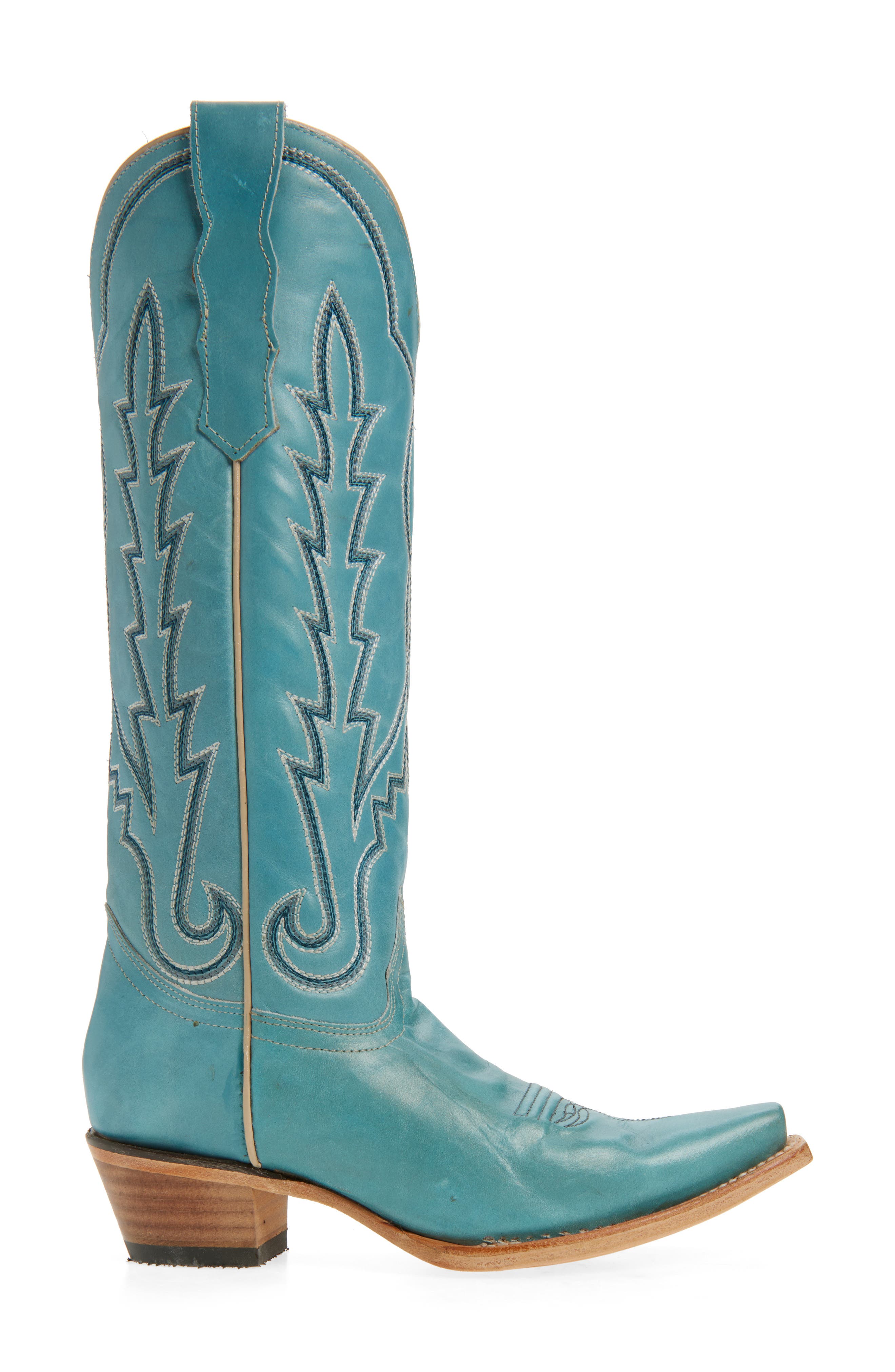 CIRCLE G Embroidered Western Boot, Alternate, color, 