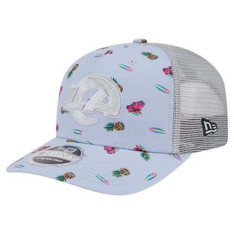 Men's New Era  Light Blue Los Angeles Rams Adventure Surfboard 9SEVENTY Adjustable Hat