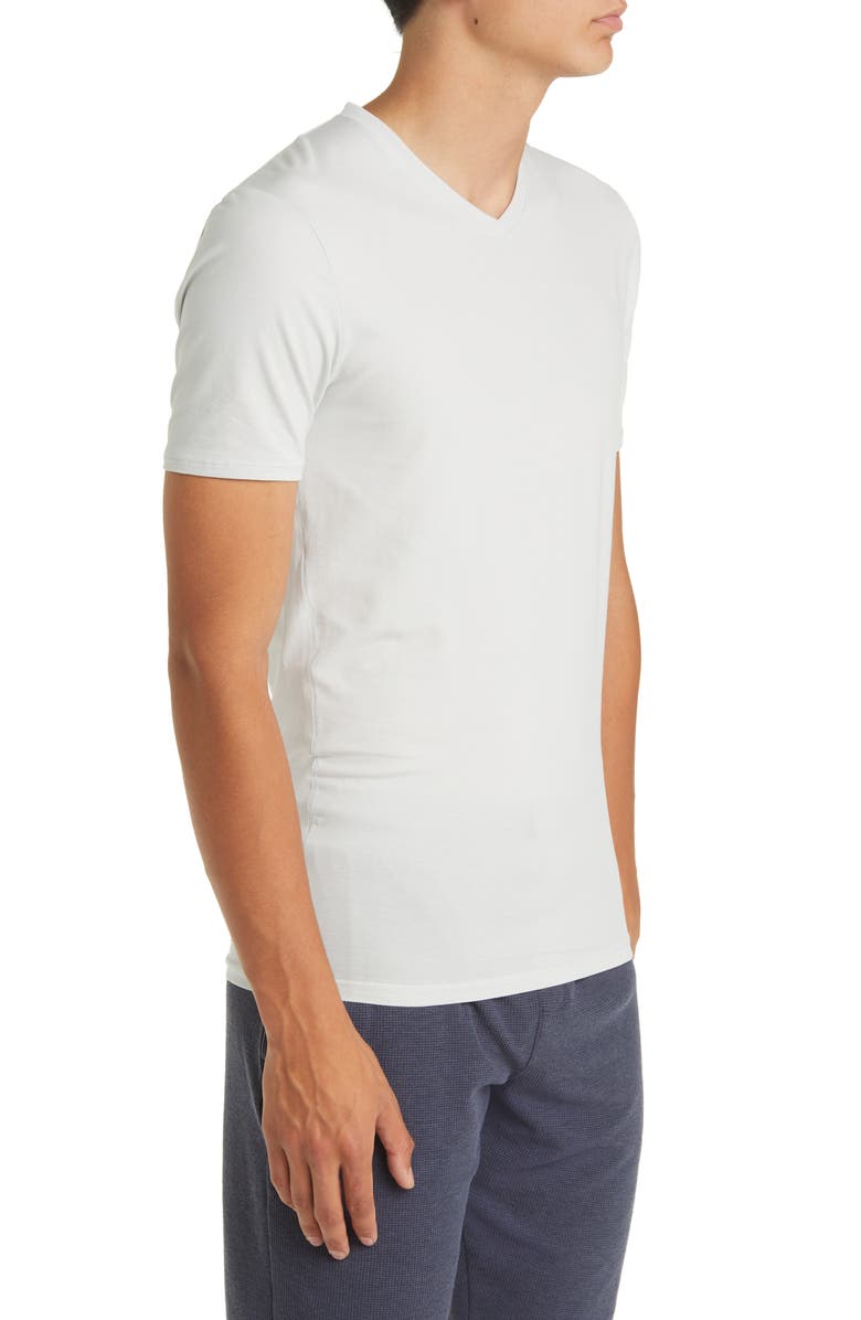 Tommy John Cool Cotton High V-Neck Undershirt, Alternate, color,