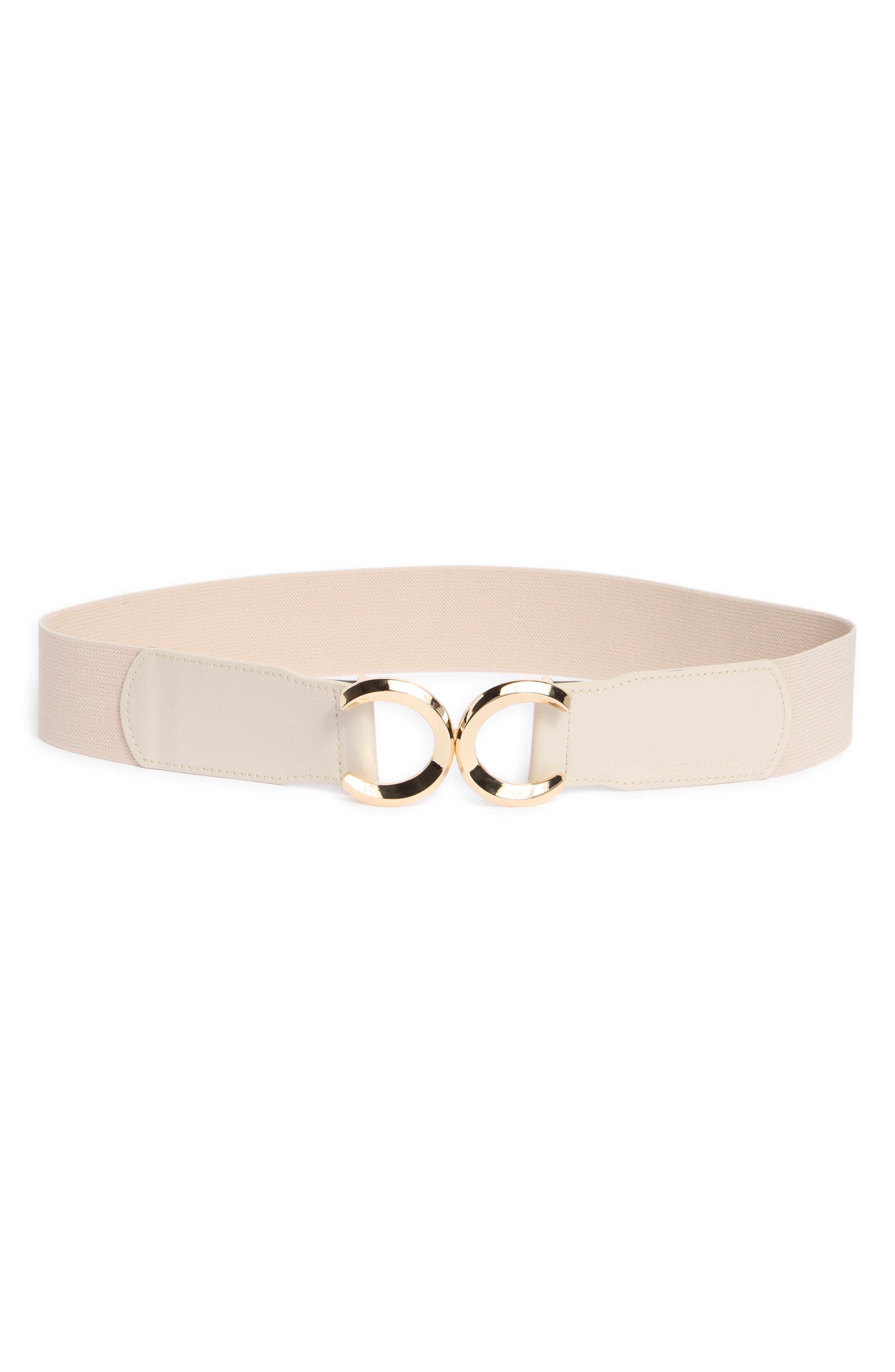 Vince Camuto Interlock Stretch Belt