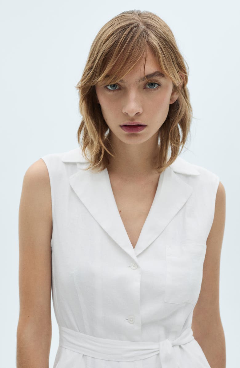 MANGO A-Line Shirtdress, Alternate, color, 