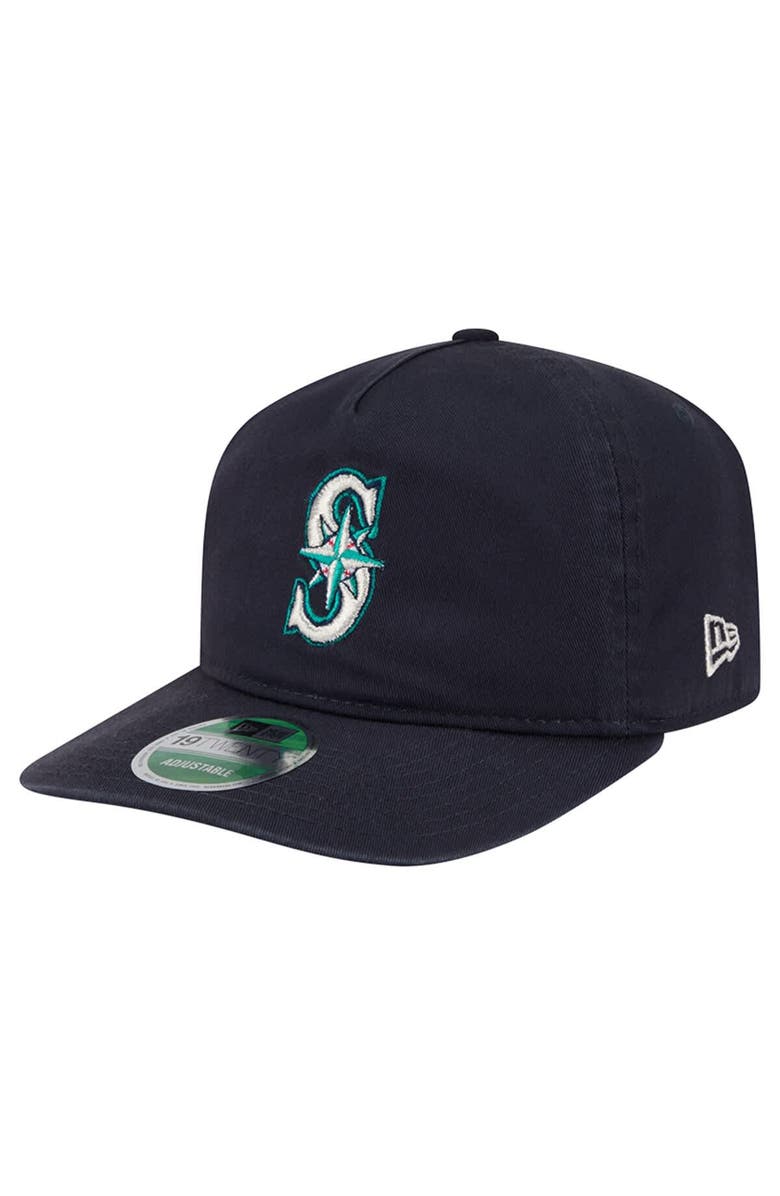 New Era Men's New Era  Navy Seattle Mariners Team 19TWENTY Adjustable Hat, Main, color, Navy
