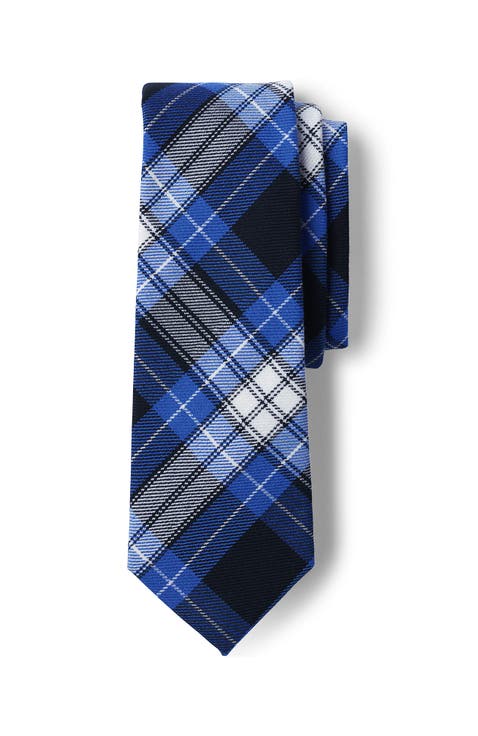 School Uniform Kids Plaid To Be Tied Tie