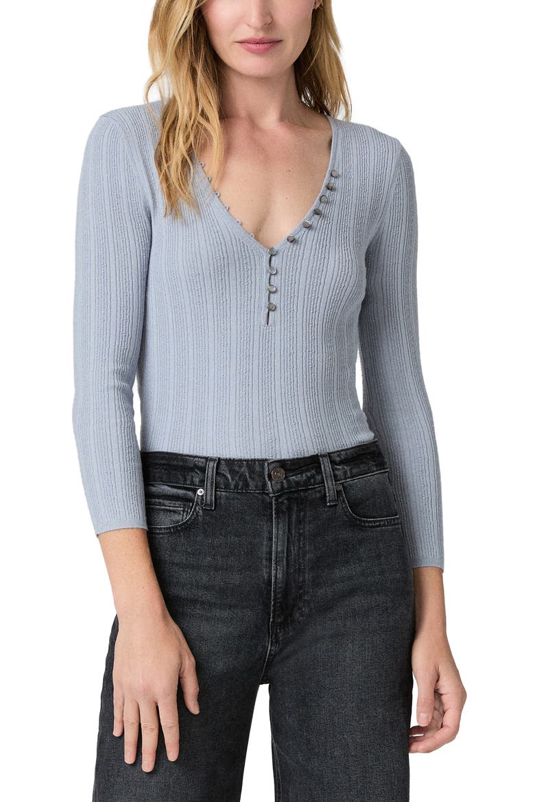 Ginnette Rib Top, Main, color, STARDUST BLUE