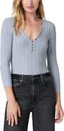 PAIGE Ginnette Rib Top