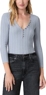 PAIGE Ginnette Rib Top