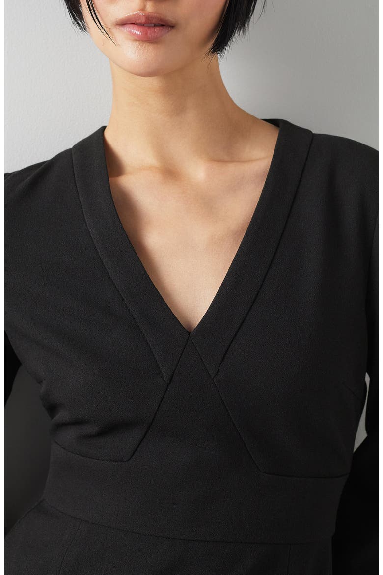 Sky Sheath Dress, Alternate, color, BLACK