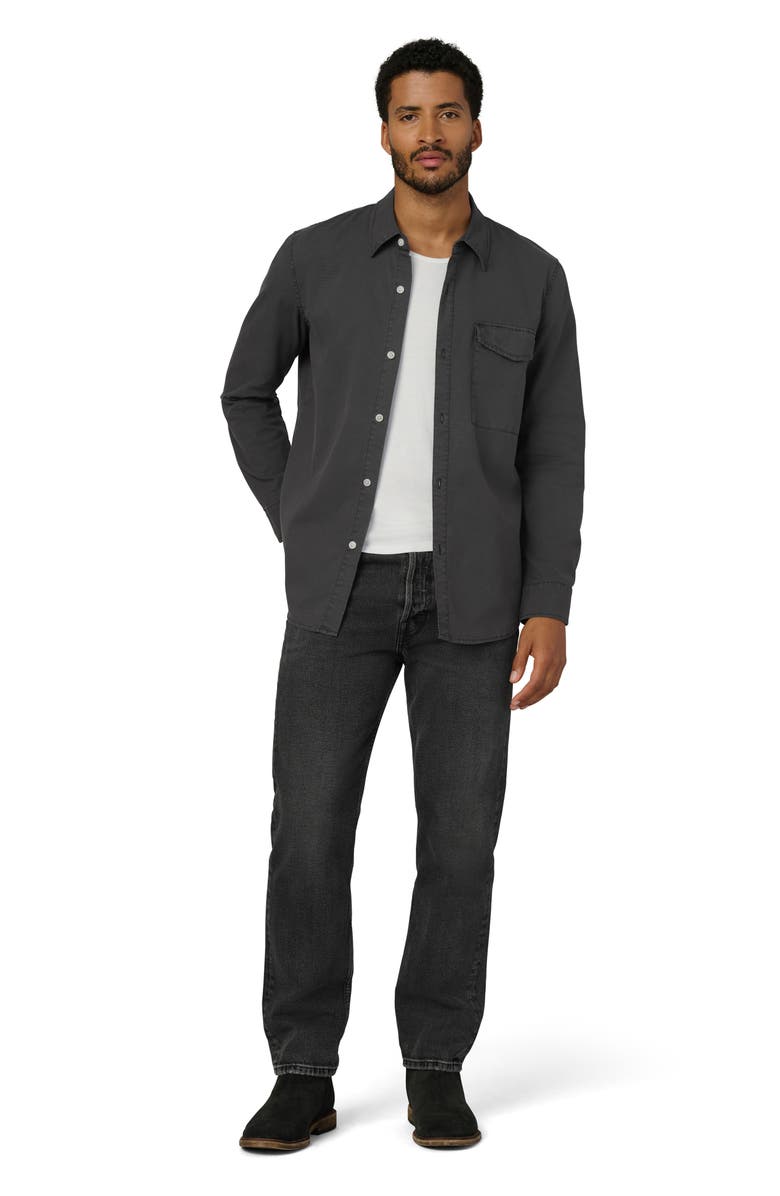 Joe's The Reynolds Workwear Button-Up Shirt, Alternate, color, Black Oyster
